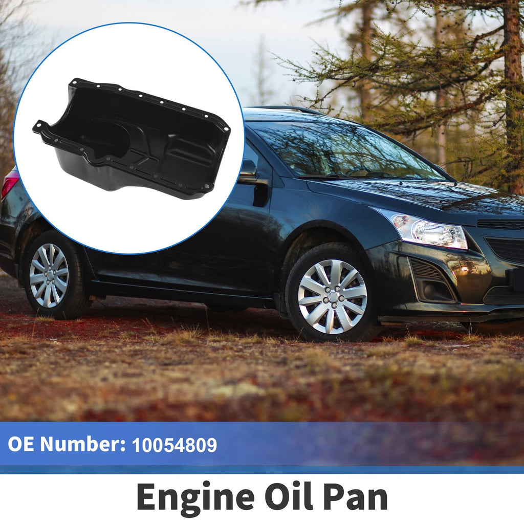 Engine Oil Pan Replacement for Chevrolet Astro (1986–1995) Iron Black