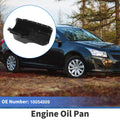 Engine Oil Pan Replacement for Chevrolet Astro (1986–1995) Iron Black