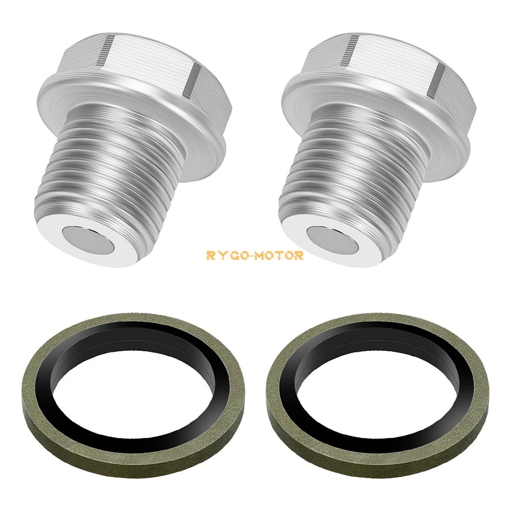 2X Oil Drain Plug Gasket for Suzuki GSXR GSXS 750 1000 Hayabusa Bandit Boulevard
