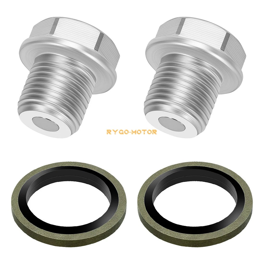 2X Oil Drain Plug Gasket for Suzuki GSXR GSXS 750 1000 Hayabusa Bandit Boulevard