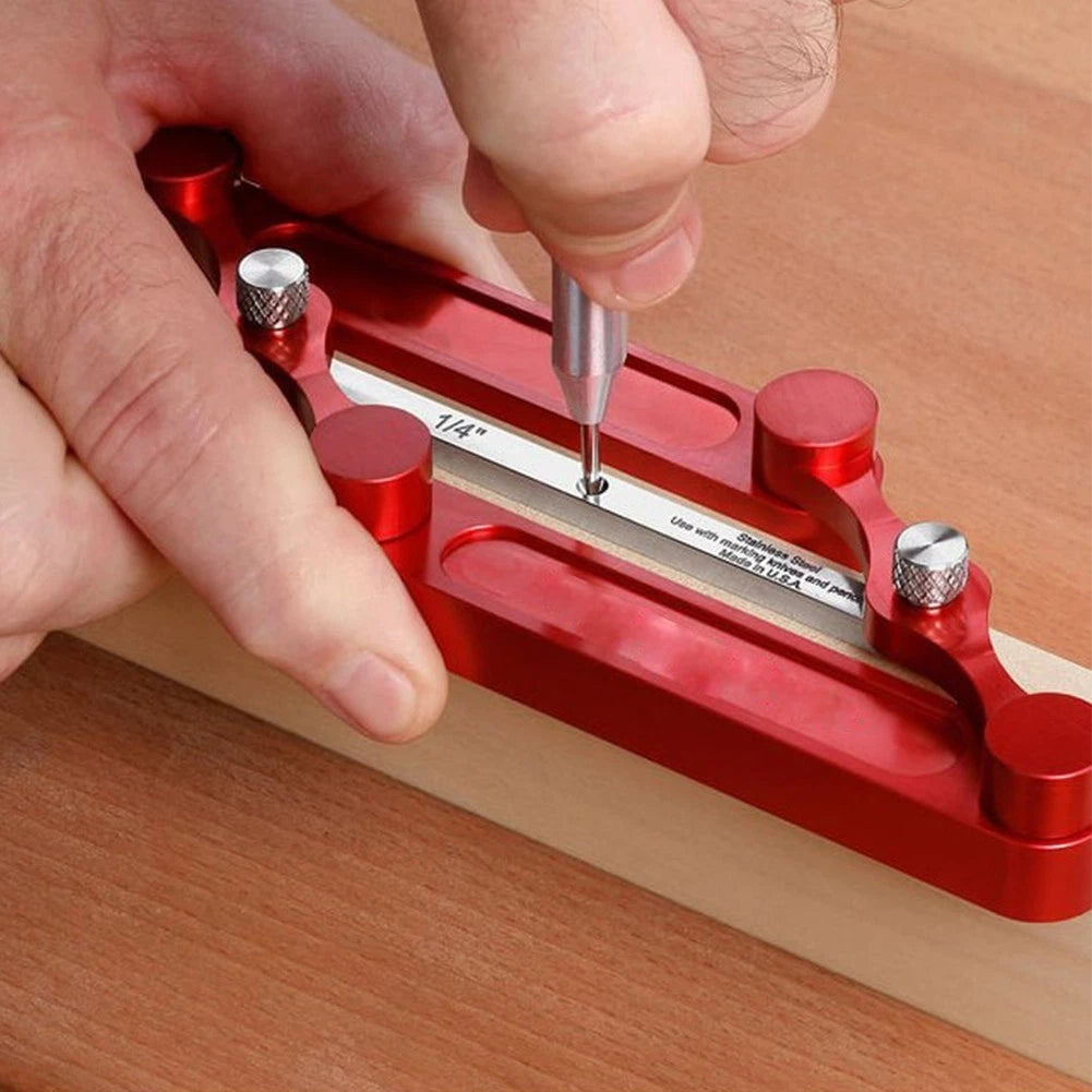 Precision Marking Tool for Woodworking - Stainless Steel Design