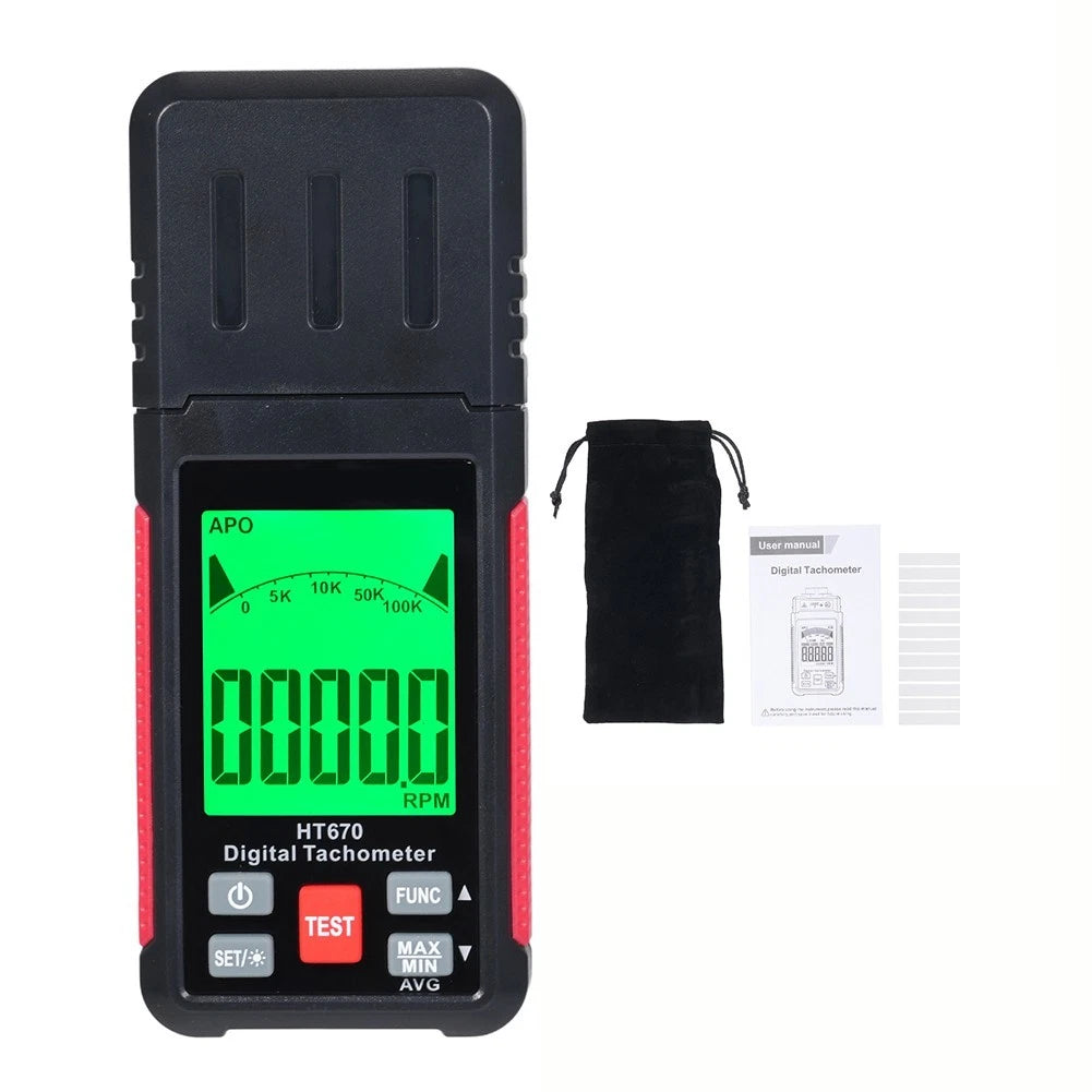 HT670 Digital Tachometer for