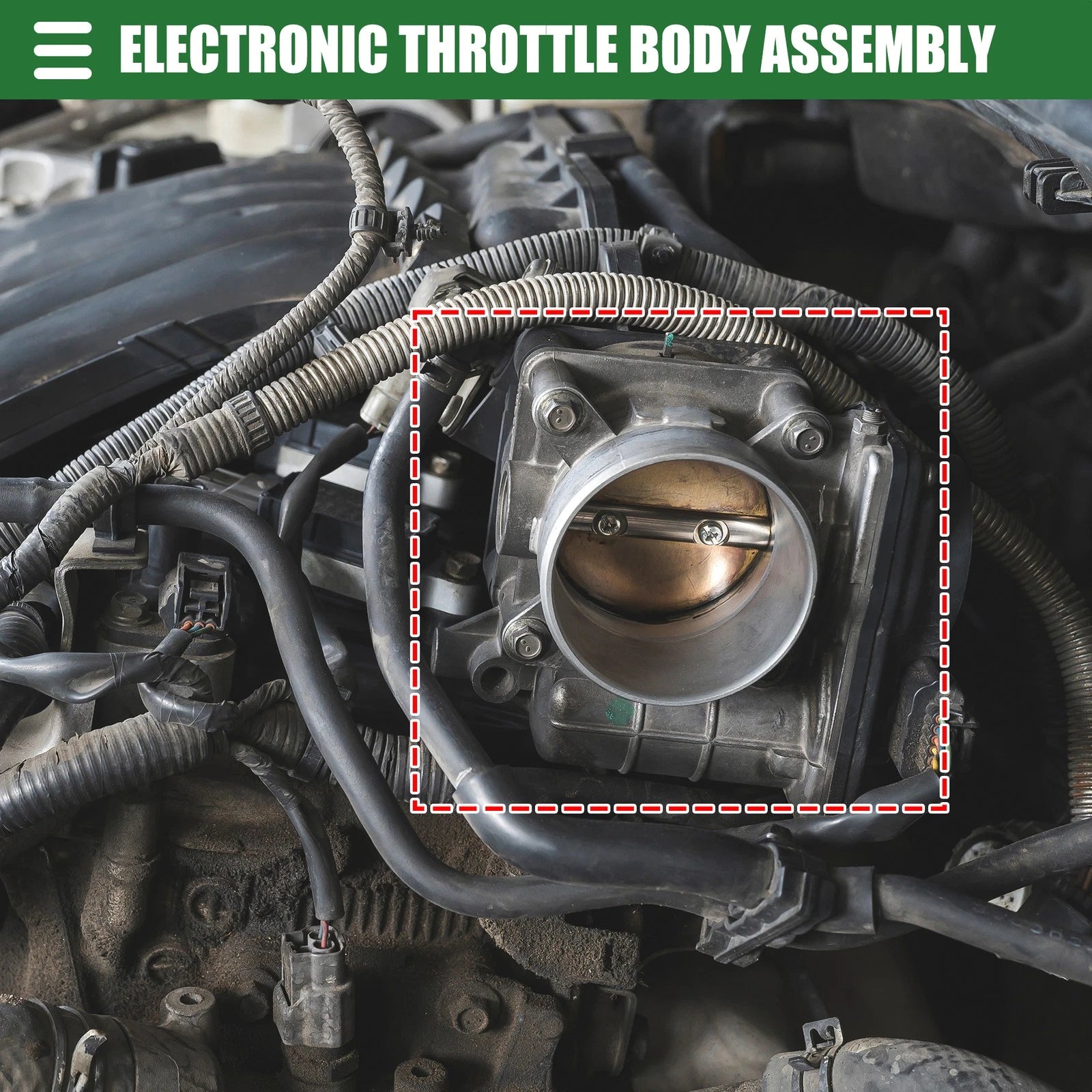 Electronic Throttle Body Assembly Replacement for Dodge Avenger (2008–2014)