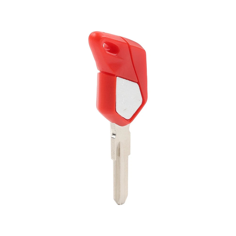 Motorcycle Uncut Blade Blank Key 1pcs For MV Agusta F3 675 800/Brutale 675 Red