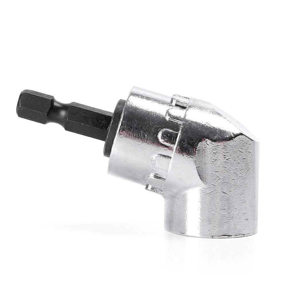 1/4" Hex Drill Bit Socket Holder Adaptor for Universal Use (105° Angle)