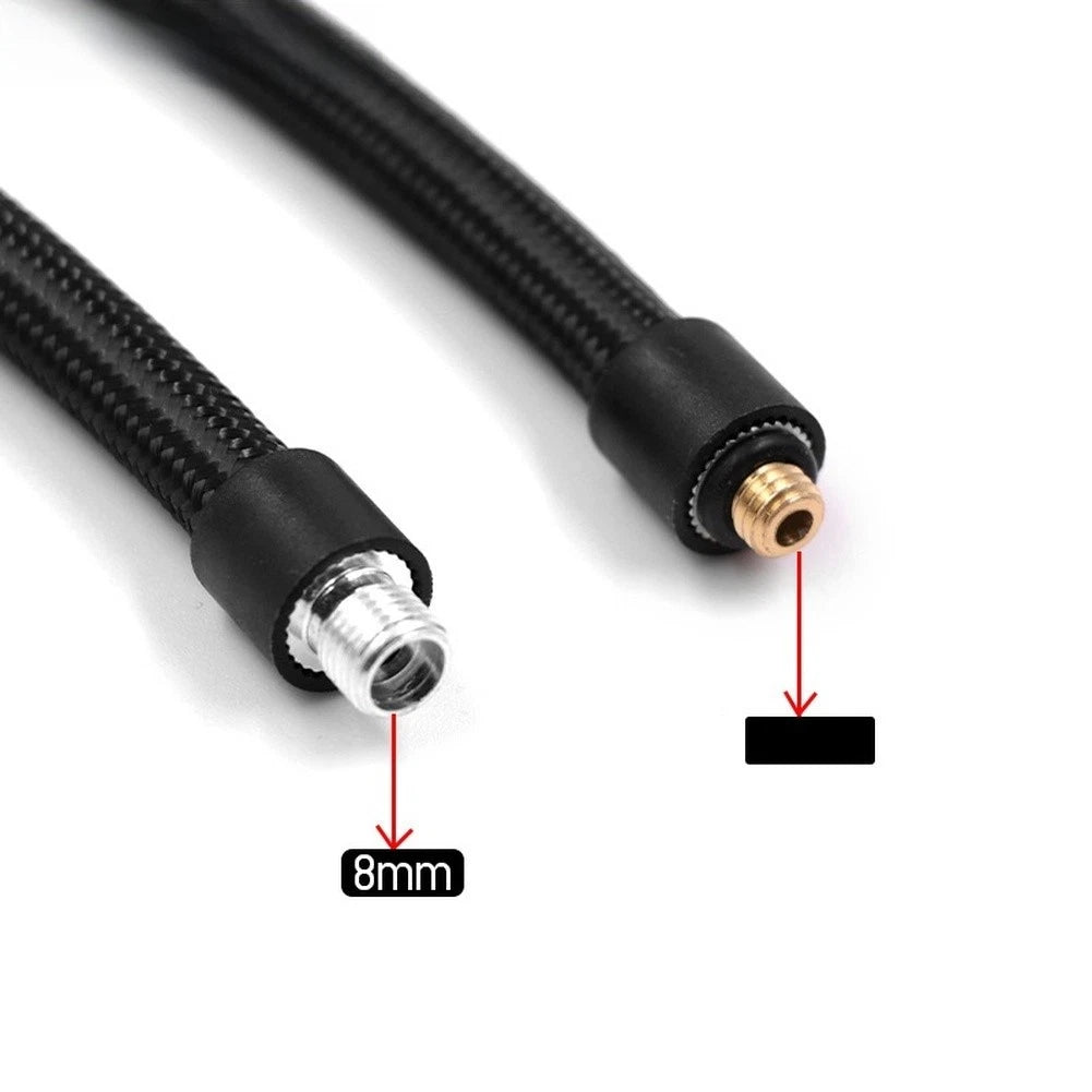 Inflatable Tube Hose with M6 M8 Thread Adapter for Air Pump Compatibility