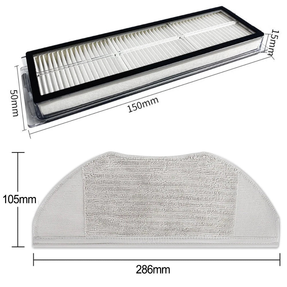 HEPA Filter Kit for Robot Vacuum (Compatible with )