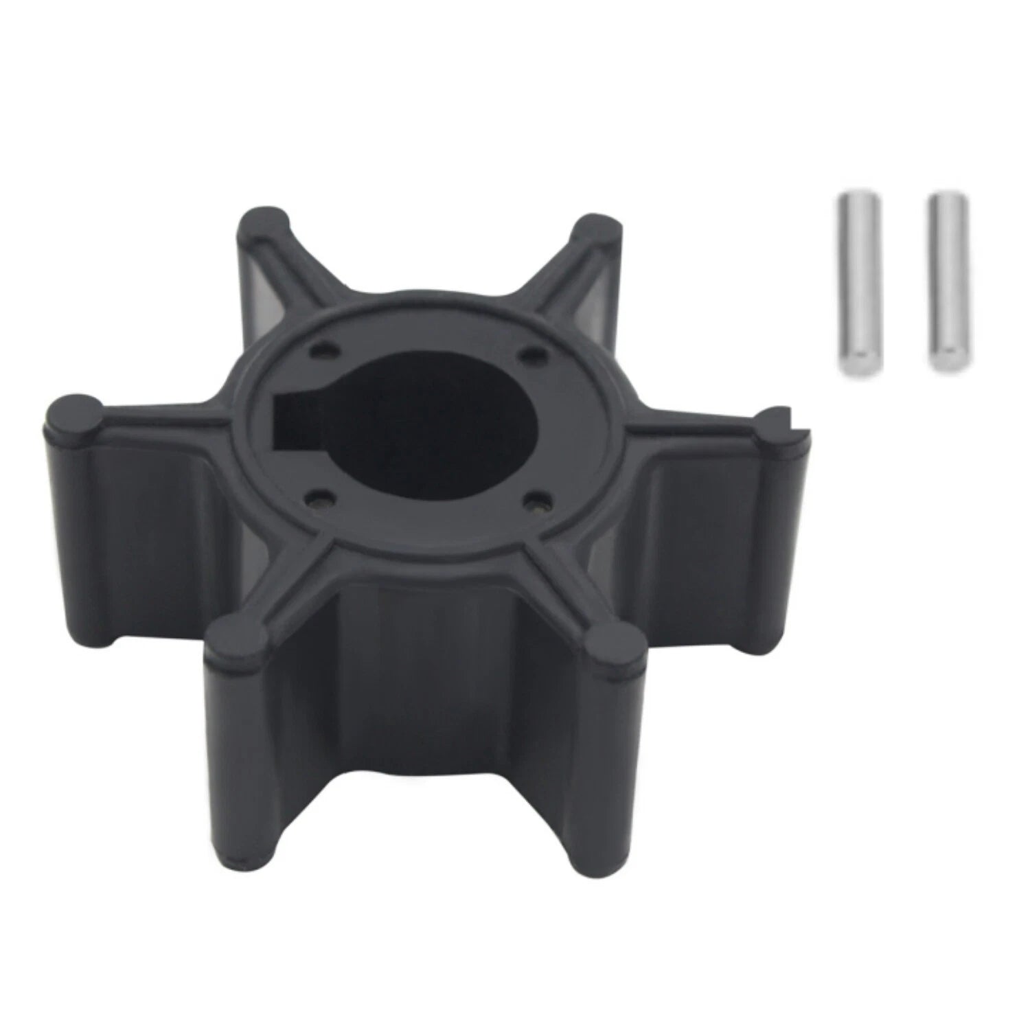 Water Pump Impeller with Pin for Yamaha 2.5hp 4-Stroke (1999–2005) 6L5-44352-00