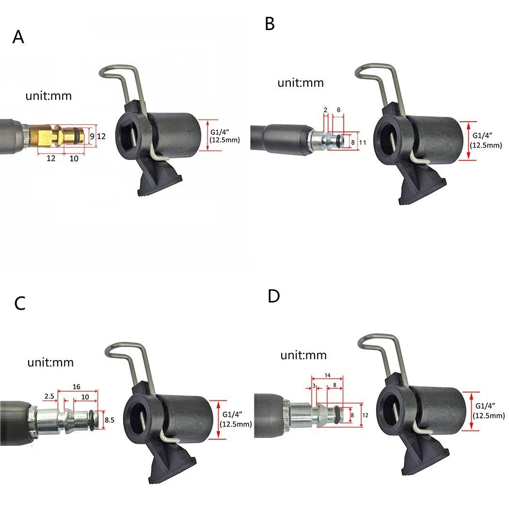 Connector Hose Pressure Washer for Various Makes and Models