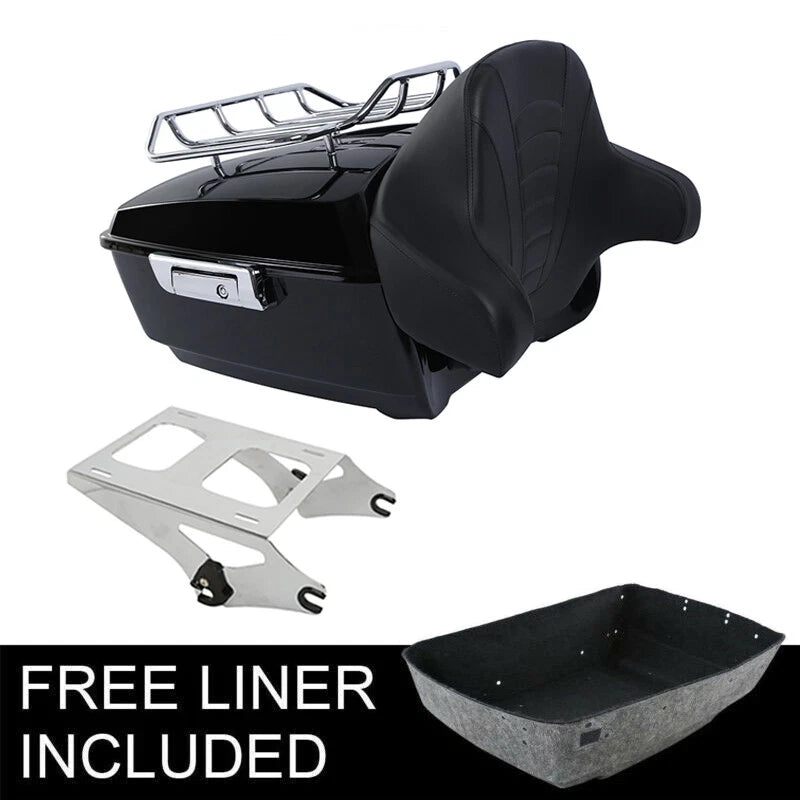 Chrome Mount Rack for Harley Touring Electra Street Glide (2014–2026)