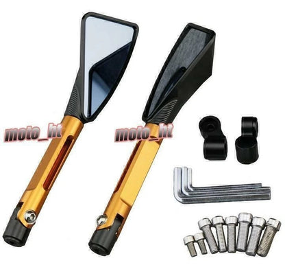 2X Side Rear View Mirrors for CB600F Hornet / CBF600 / CB400 / CBR125R