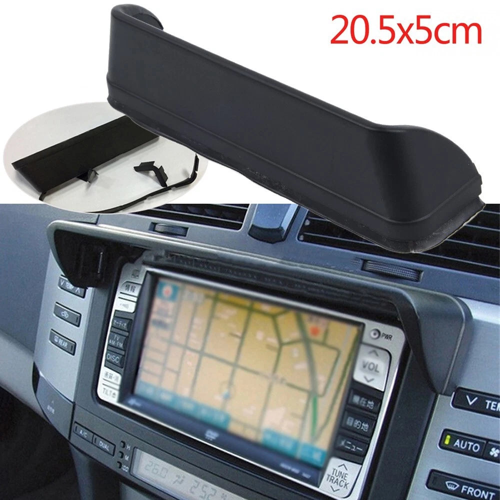 Lightweight Black Dash Sun Shade for GPS Navigation (205cm)