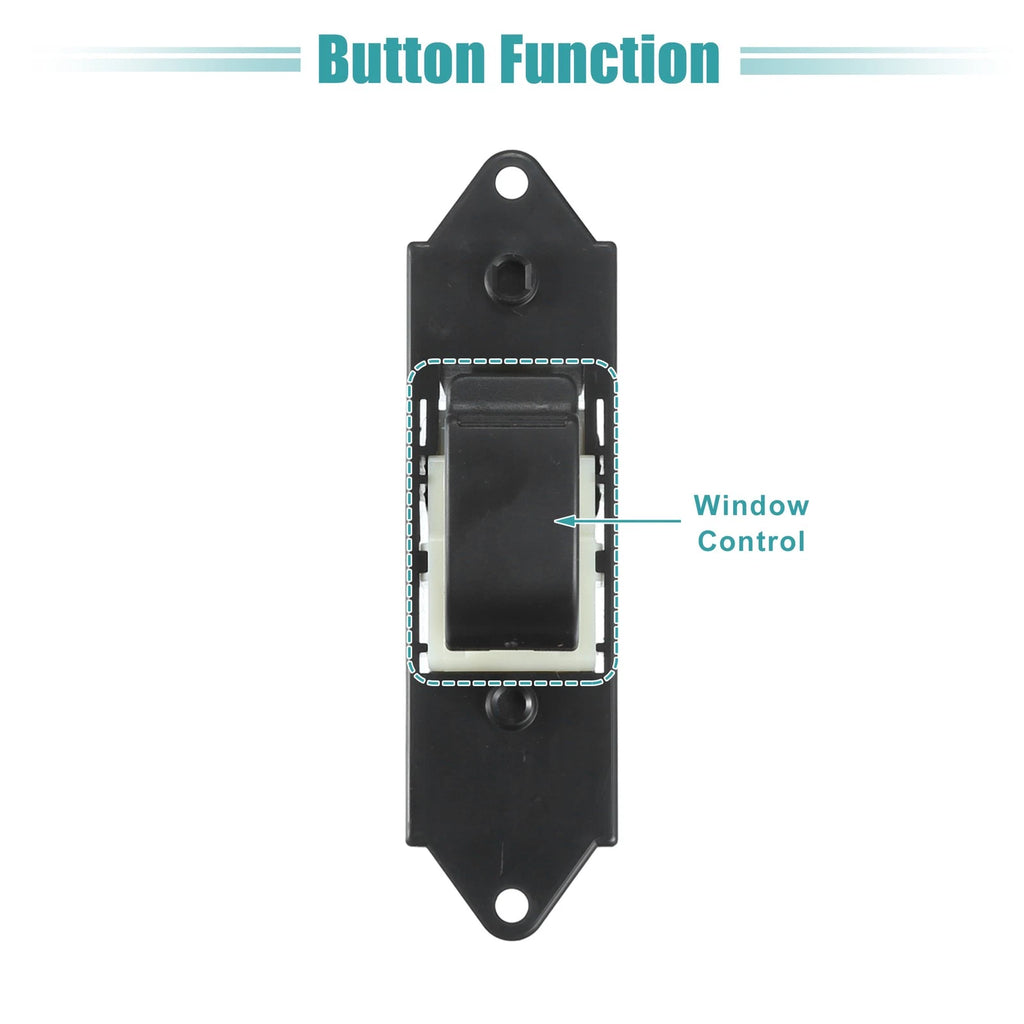 Rear Left Right Power Window Switch Replacement for Mitsubishi Lancer (2008–2014)
