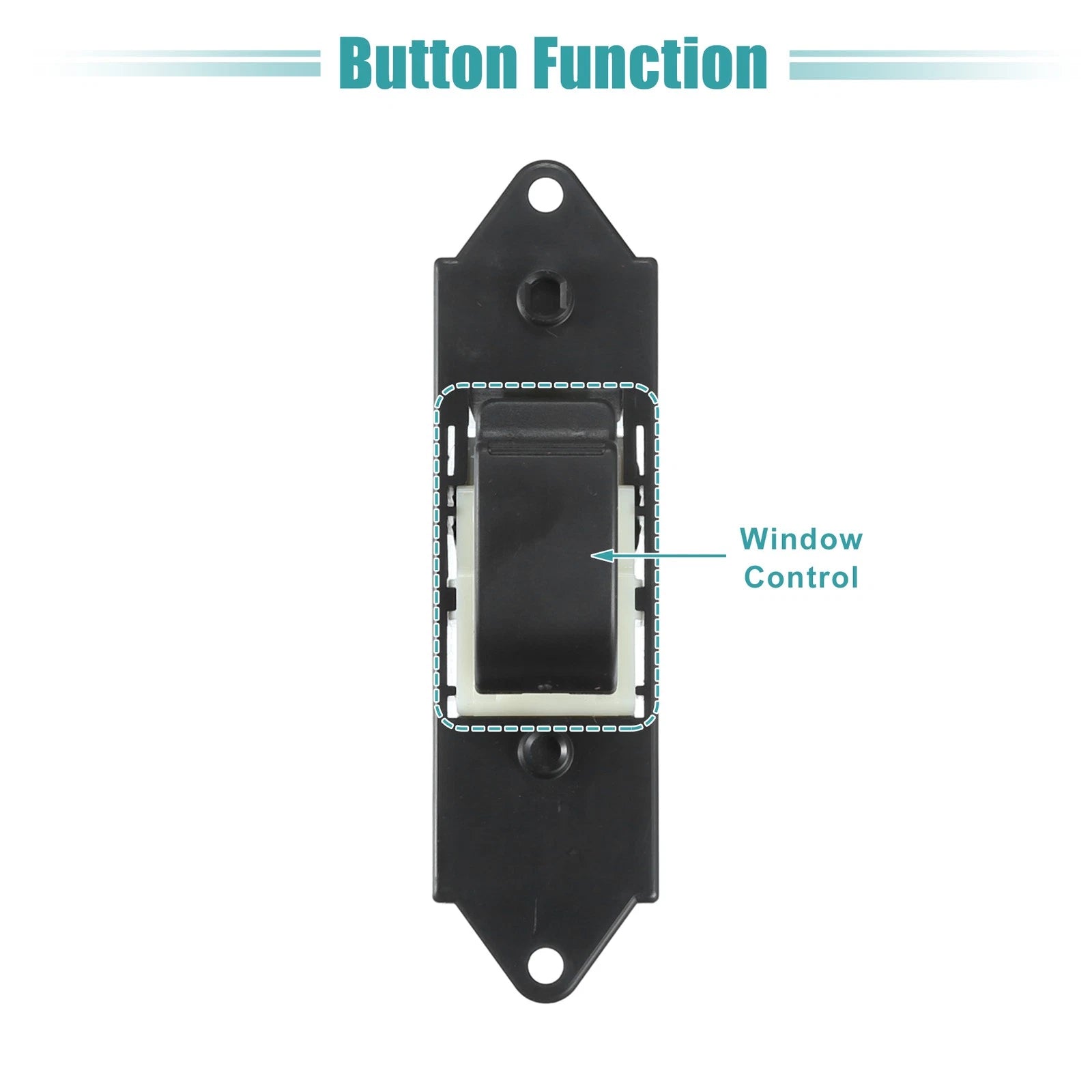 Rear Left Right Power Window Switch Replacement for Mitsubishi Lancer (2008–2014)