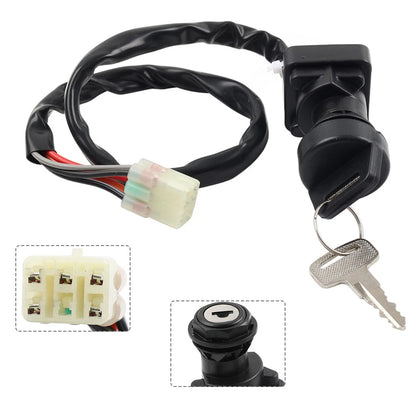 Ignition Key Switch for Suzuki LTA400 Eiger, King Quad 500, LT-A750 (2002–2024)