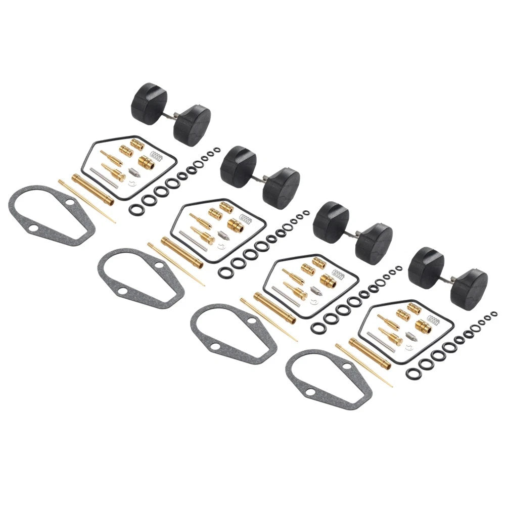 4X Carburetor Rebuild Kit Jets Gaskets for Honda CB500 (1971–1973)
