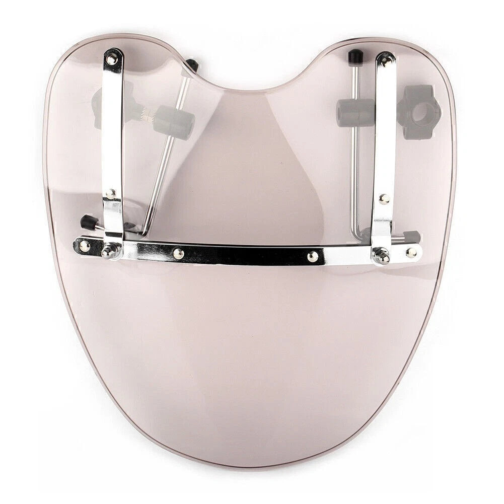 Front Windscreen for Suzuki Honda Kawasaki Yamaha Cruiser (Standard)