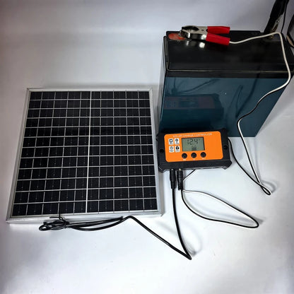 12W Solar Panel for Outdoor Use (Waterproof Design)