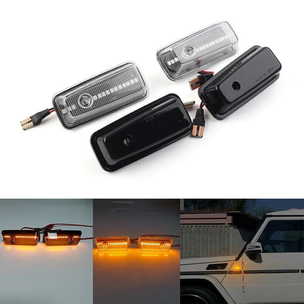 LED Dynamic Side Marker Turn Signal Light for Benz G-Class W461 W463 (1990–2023)