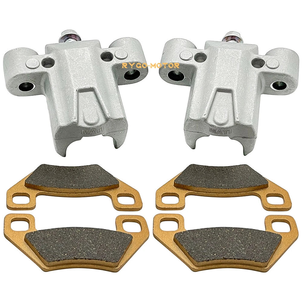 Front Left Right Brake Calipers W/Pads for Arctic Cat (1502-731, 1502-730)