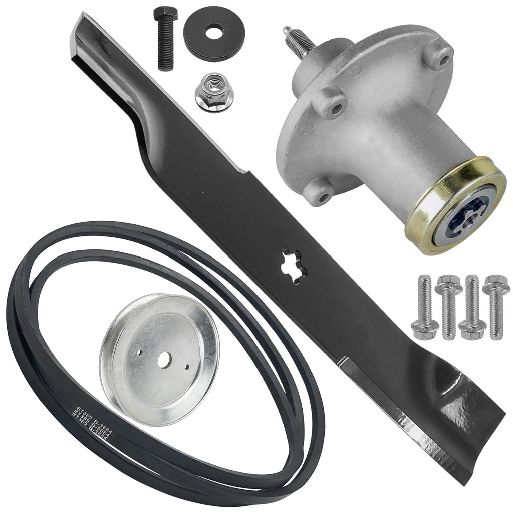 Deck Spindle Blade Belt Kit for Husqvarna EZ4819 EZ4822 (2010–2021)