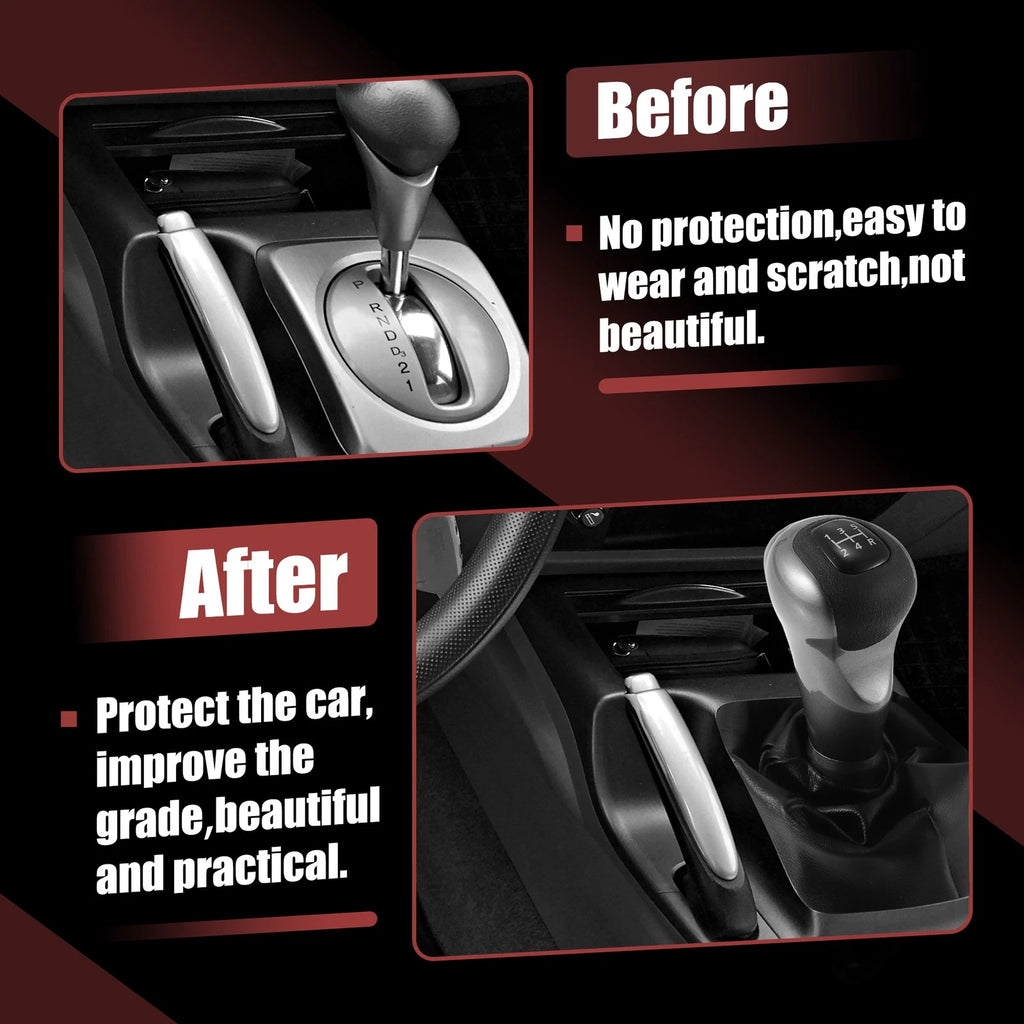 Manual Gear Shift Knob 5 Speed Replacement for Honda Civic (2006–2011)