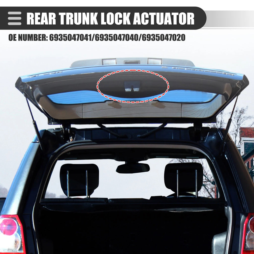 Rear Trunk Lock Actuator Replacement for Toyota Prius (2010–2015)