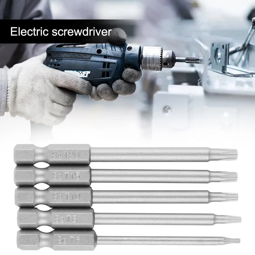 5-Piece Magnetic Torque Bit Kit for Automotive Use