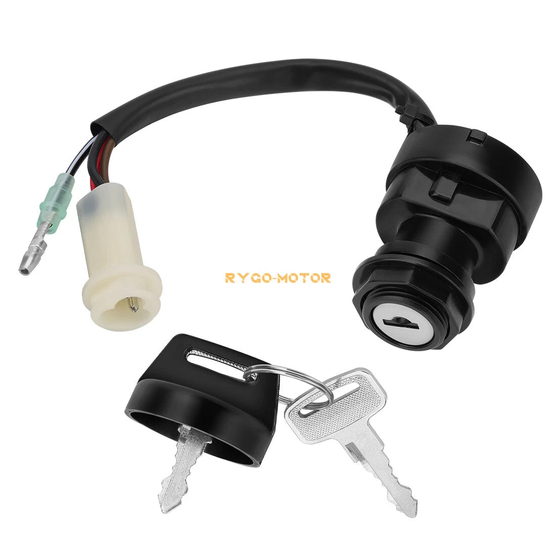 2-Position Ignition Key Switch for Yamaha (2FH-82510-02-00, 2FH-82510-09-00)