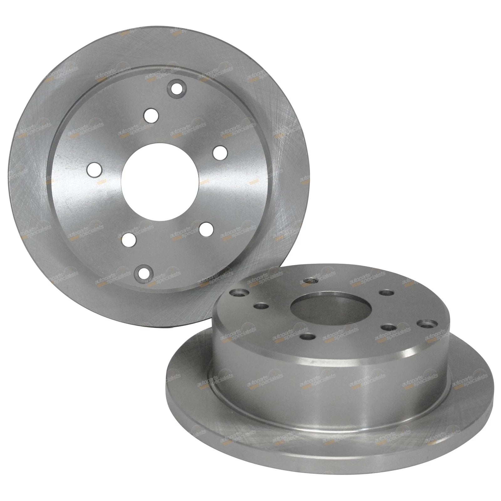 2 Rear Disc Brake Rotors for Commodore VT VX VU VY VZ (1997–2007)