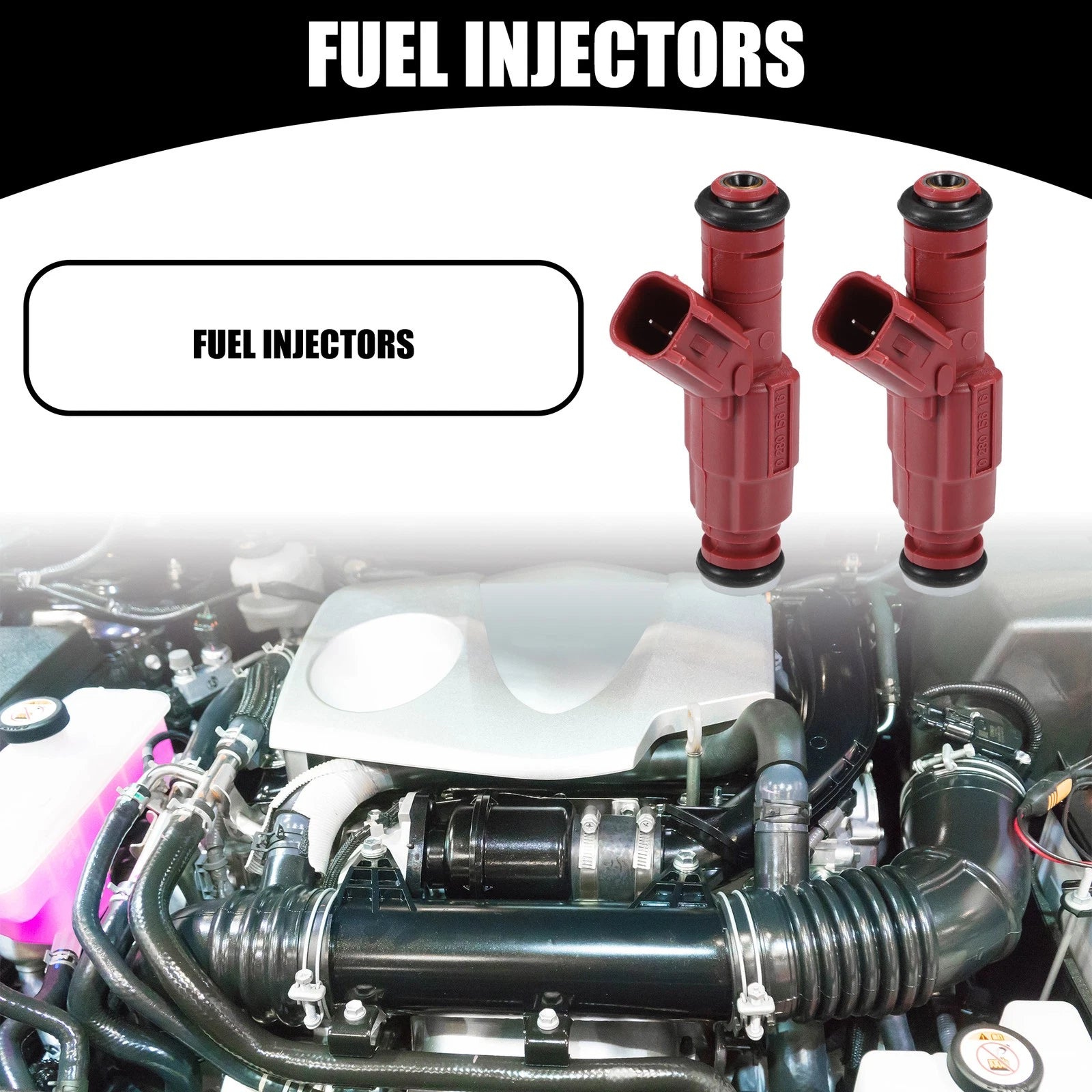 Fuel Injectors Replacement Set for Dodge Ram 1500 5.2L V8 (2000–2001)