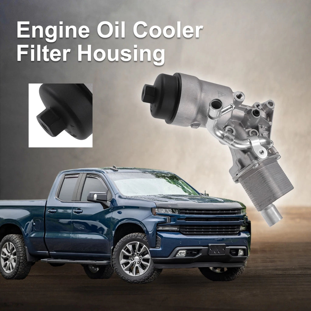 Engine Oil Cooler Filter Housing with Seals for Chevrolet Cruze (2011–2016)