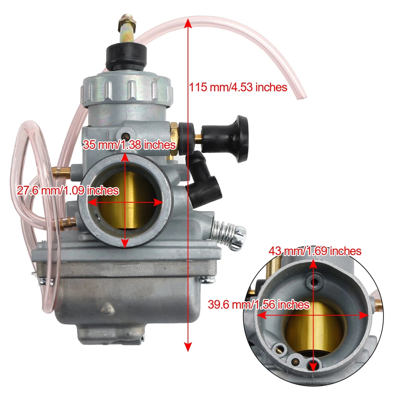 Carburetor for Suzuki DR125 (1982–1988) T9