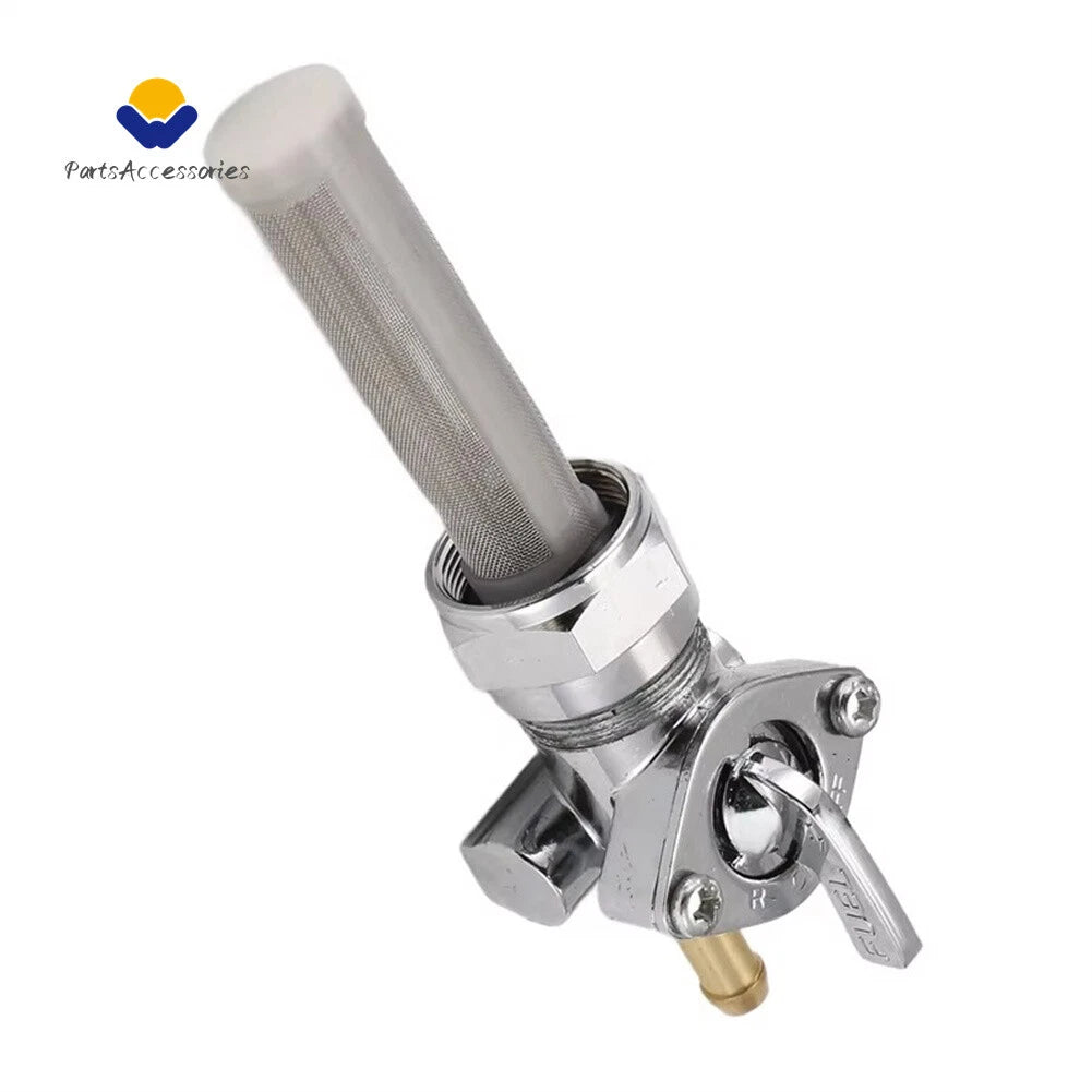 Fuel Petcock Valve 22mm Straight Outlet for Harley Davidson (62167-81, 62163-75)