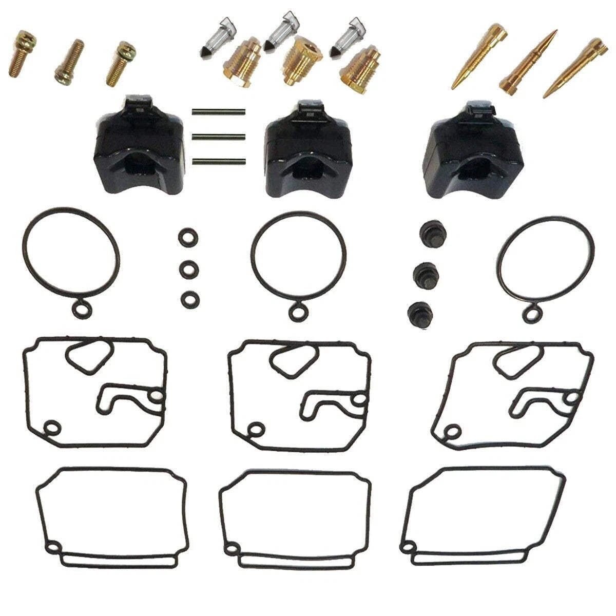 Carburetor Repair Kit for Yamaha 2 Stroke 40-50HP Outboards (2002–2004) 6H4-W0093-02