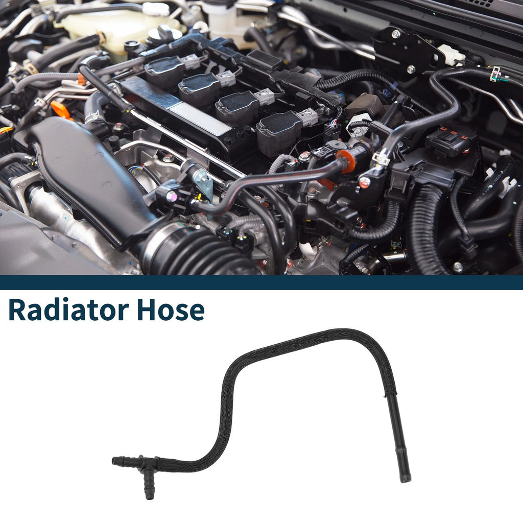 Radiator Hose Coolant Pipe Replacement for Audi Q7 (2006–2015) Plastic Black