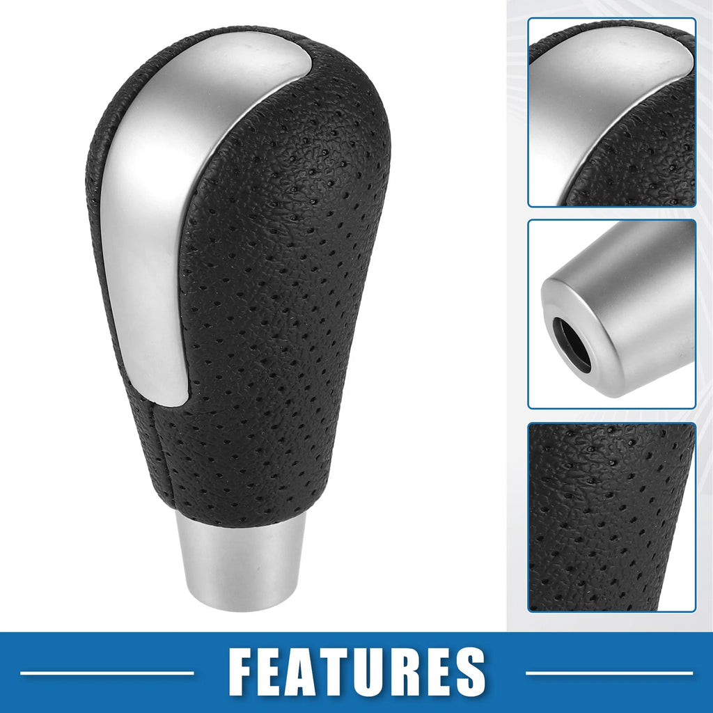 Shift Knob with Holes Replacement for Mazda 3 (2009–2016) Matte Silver
