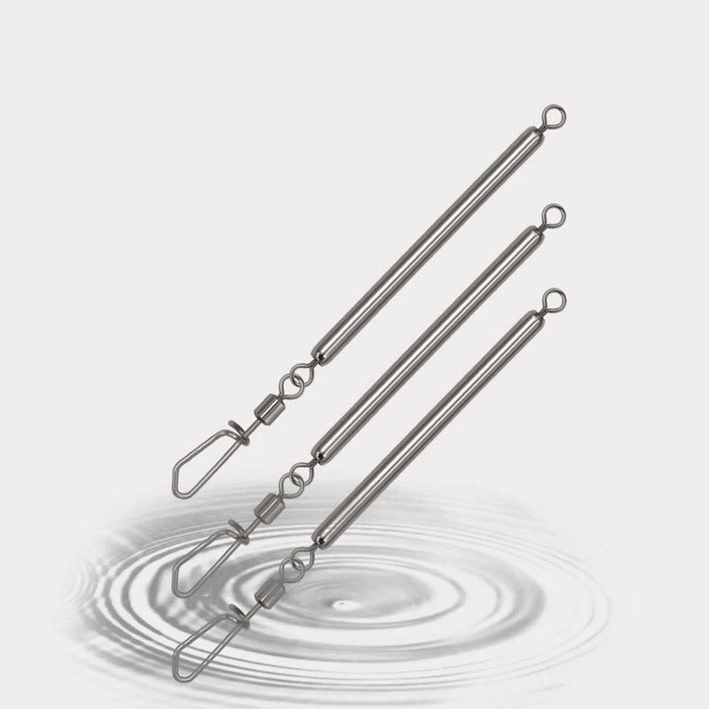 Anti-Bite Bar Rigs with Swivel & Snap for Universal Use (0.9g/Pc)