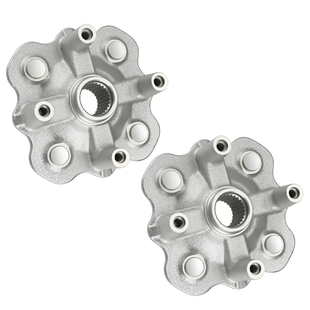 Pair Front Wheel Hub for Yamaha Kodiak 400 450 (2003–2006) YFM400 YFM450
