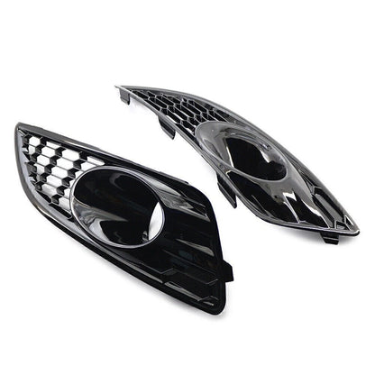 2X Front Bumper Grille Fog Light Cover for Ford Fiesta (2012–2016)