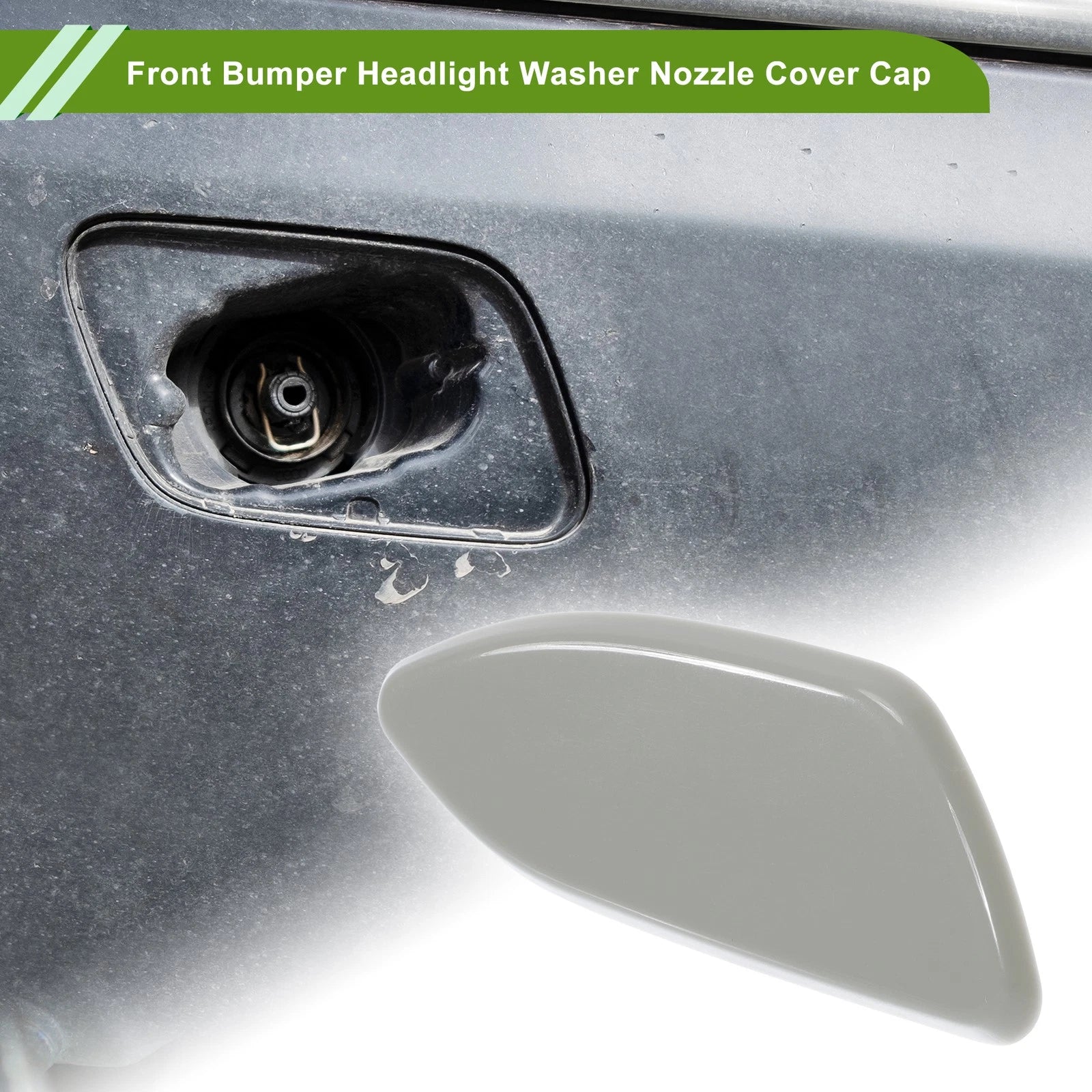 Front Right Washer Nozzle Cover Unpainted for Toyota RAV4 (2010–2012)