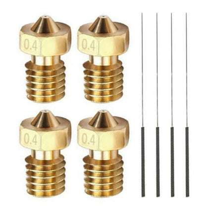 8PC Nozzle Extruder for Makerbot Crealit Anycubic i3 Mega (0.4)