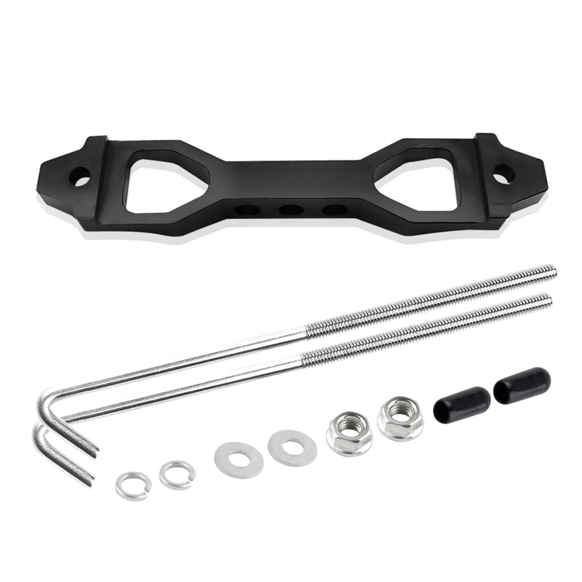 Battery Hold Down Bracket Set of 2 for Car
