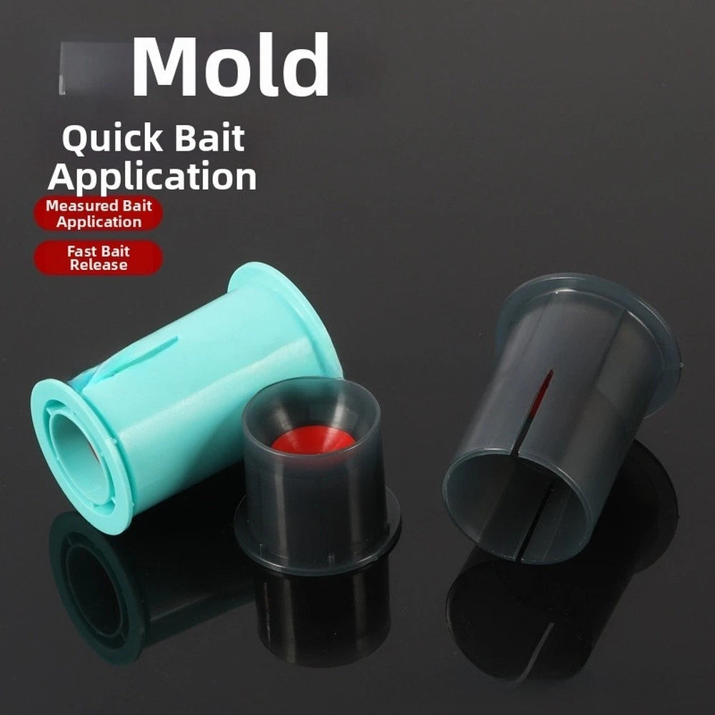 Fishing Bait Ball Maker Squeeze Press Device for Carp Molds 40mm