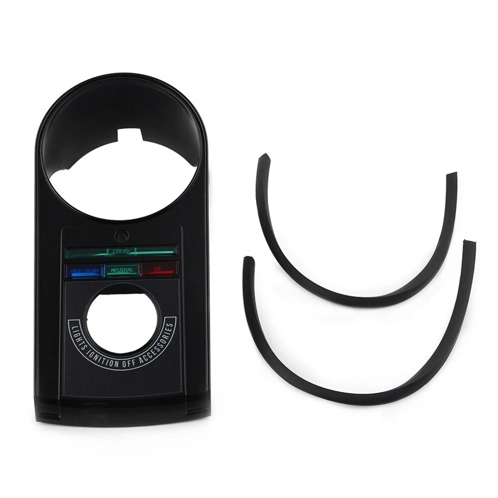 Speedometer Dash Panel Cover Housing Kit for Harley Softail (1971–1990)