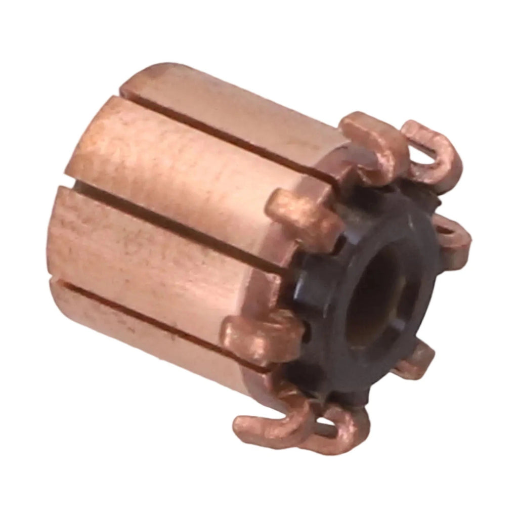 Copper Hook Type Electrical Motor Commutator 8P Teeth 10.4x4x11.6mm