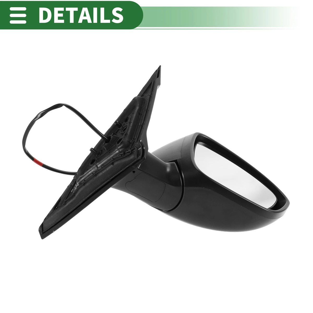 Right Side Door Mirror for Nissan Altima (2019–2023) Manual Folding Black
