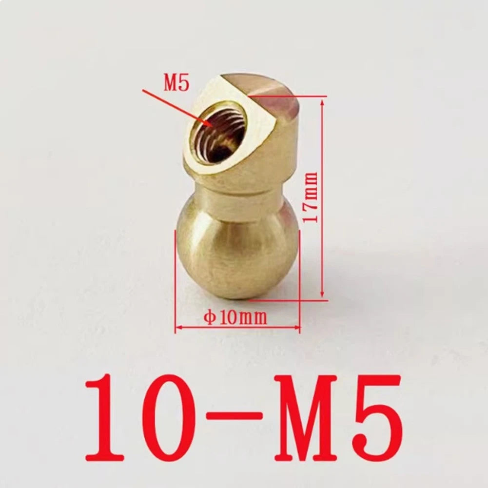 10PCS CNC Machined Brass Oblique Spray Nozzle for Sixstar Lathe Tool Turret