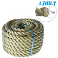 1" × 50' 3 Strand Twisted Rope for Safety Line (LABLT)
