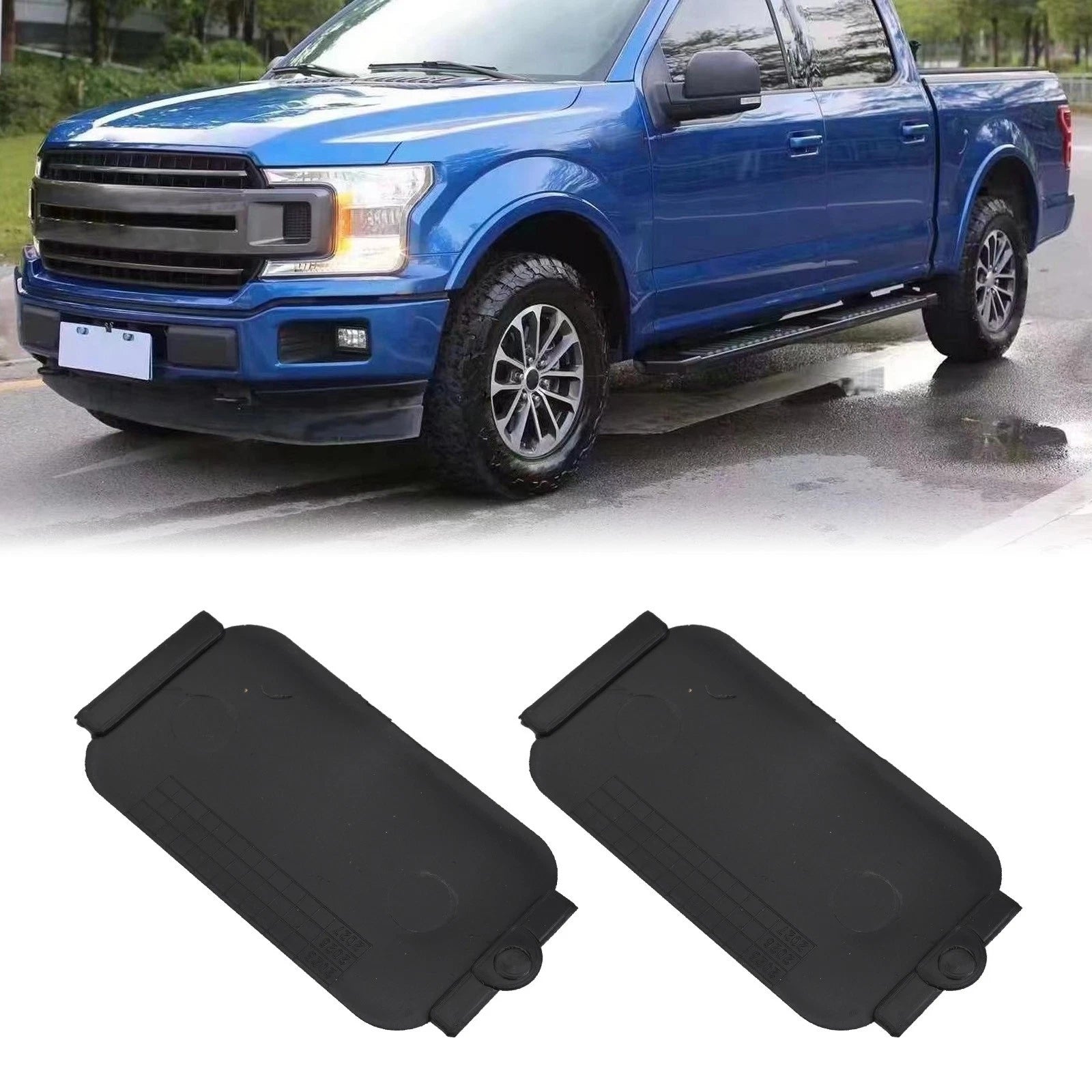 Bed Rail Cap Set for Ford Pickup Trucks (Compatible)